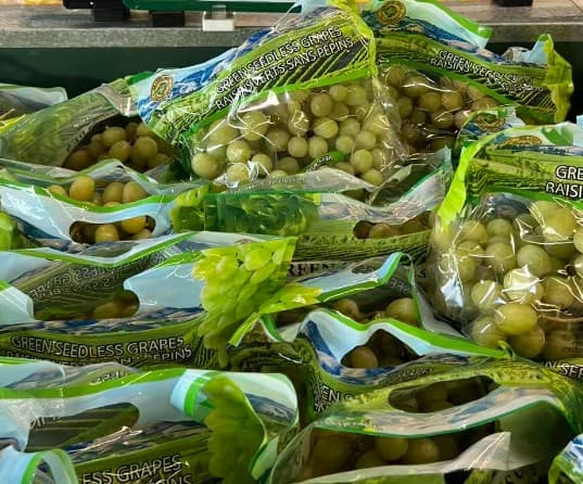 Green Seedless Grapes